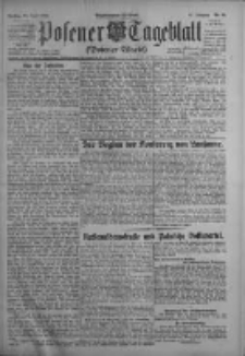 Posener Tageblatt (Posener Warte) 1923.04.27 Jg.62 Nr95