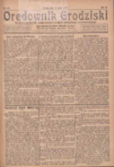 Orędownik Grodziski: niezależne pismo dla rodzin polskich powiatu grodziskiego i nowotomyskiego : organ centralny dla miast: Grodziska, Opalenicy, Buku, Nowego Tomyśla, Zbaszynia i Lw&oacute;wka 1924.07.19 R.6 Nr57