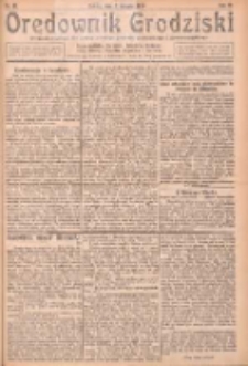 Orędownik Grodziski: niezależne pismo dla rodzin polskich powiatu grodziskiego i nowotomyskiego : organ centralny dla miast: Grodziska, Opalenicy, Buku, Nowego Tomyśla, Zbaszynia i Lw&oacute;wka 1924.08.02 R.6 Nr61