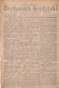 Orędownik Grodziski: niezależne pismo dla rodzin polskich powiatu grodziskiego i nowotomyskiego : organ centralny dla miast: Grodziska, Opalenicy, Buku, Nowego Tomyśla, Zbaszynia i Lwówka 1925.01.10 R.7 Nr3