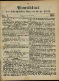 Amtsblatt der Königlichen Regierung zu Posen. 1889.02.12 Nro.7