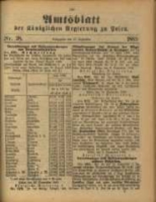 Amtsblatt der Königlichen Regierung zu Posen. 1889.09.17 Nro.38