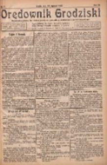 Orędownik Grodziski: niezależne pismo dla rodzin polskich powiatu grodziskiego i nowotomyskiego : organ centralny dla miast: Grodziska, Opalenicy, Buku, Nowego Tomyśla, Zbaszynia i Lwówka 1925.01.24 R.7 Nr7