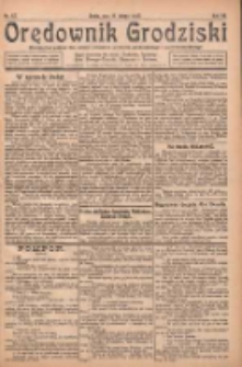 Orędownik Grodziski: niezależne pismo dla rodzin polskich powiatu grodziskiego i nowotomyskiego : organ centralny dla miast: Grodziska, Opalenicy, Buku, Nowego Tomyśla, Zbaszynia i Lwówka 1925.02.11 R.7 Nr12
