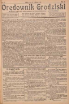 Orędownik Grodziski: niezależne pismo dla rodzin polskich powiatu grodziskiego i nowotomyskiego : organ centralny dla miast: Grodziska, Opalenicy, Buku, Nowego Tomyśla, Zbaszynia i Lwówka 1925.04.04 R.7 Nr27