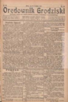Orędownik Grodziski: niezależne pismo dla rodzin polskich powiatu grodziskiego i nowotomyskiego : organ centralny dla miast: Grodziska, Opalenicy, Buku, Nowego Tomyśla, Zbaszynia i Lwówka 1925.04.15 R.7 Nr30