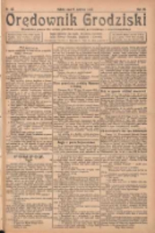 Orędownik Grodziski: niezależne pismo dla rodzin polskich powiatu grodziskiego i nowotomyskiego : organ centralny dla miast: Grodziska, Opalenicy, Buku, Nowego Tomyśla, Zbaszynia i Lwówka 1925.06.06 R.7 Nr45