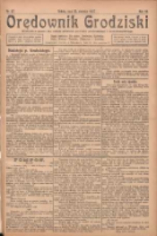 Orędownik Grodziski: niezależne pismo dla rodzin polskich powiatu grodziskiego i nowotomyskiego : organ centralny dla miast: Grodziska, Opalenicy, Buku, Nowego Tomyśla, Zbaszynia i Lwówka 1925.06.13 R.7 Nr47