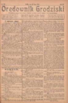 Orędownik Grodziski: niezależne pismo dla rodzin polskich powiatu grodziskiego i nowotomyskiego : organ centralny dla miast: Grodziska, Opalenicy, Buku, Nowego Tomyśla, Zbaszynia i Lwówka 1925.07.08 R.7 Nr54