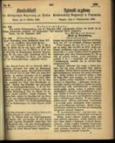 Amtsblatt der Königlichen Regierung zu Posen. 1866.10.09 Nro.41
