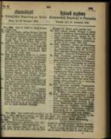 Amtsblatt der Königlichen Regierung zu Posen. 1866.11.20 Nro.47