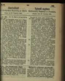 Amtsblatt der K&ouml;niglichen Regierung zu Posen. 1866.12.25 Nro.52