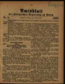 Amtsblatt der Königlichen Regierung zu Posen. 1908.03.03 Nro.9