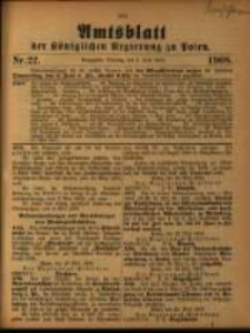 Amtsblatt der Königlichen Regierung zu Posen. 1908.06.02 Nro.22