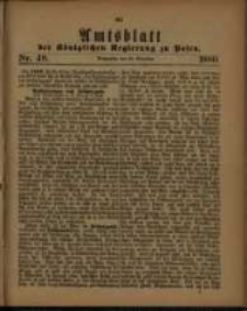 Amtsblatt der Königlichen Regierung zu Posen. 1880.11.30 Nro.48