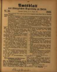 Amtsblatt der Königlichen Regierung zu Posen. 1909.08.31 Nro.35