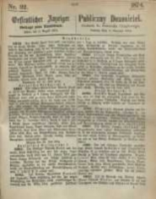 Oeffentlicher Anzeiger. 1874.08.06 Nr 32