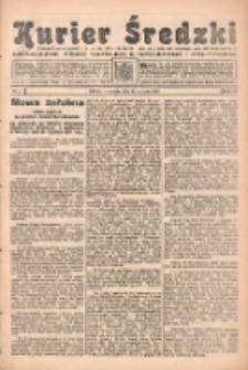 Kurier Średzki: niezależne pismo katolickie, społeczne i polityczne 1938.01.15 R.7 Nr7
