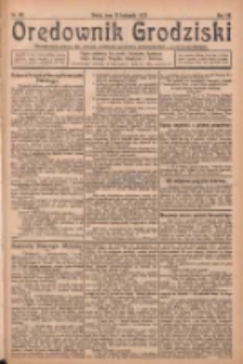 Orędownik Grodziski: niezależne pismo dla rodzin polskich powiatu grodziskiego i nowotomyskiego : organ centralny dla miast: Grodziska, Opalenicy, Buku, Nowego Tomyśla, Zbaszynia i Lwówka 1925.11.11 R.7 Nr90