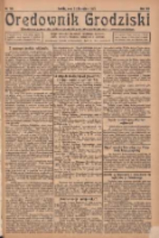 Orędownik Grodziski: niezależne pismo dla rodzin polskich powiatu grodziskiego i nowotomyskiego : organ centralny dla miast: Grodziska, Opalenicy, Buku, Nowego Tomyśla, Zbaszynia i Lwówka 1925.11.21 R.7 Nr93
