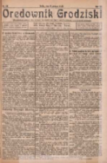 Orędownik Grodziski: niezależne pismo dla rodzin polskich powiatu grodziskiego i nowotomyskiego : organ centralny dla miast: Grodziska, Opalenicy, Buku, Nowego Tomyśla, Zbaszynia i Lwówka 1925.12.09 R.7 Nr98