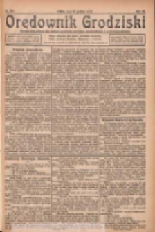 Orędownik Grodziski: niezależne pismo dla rodzin polskich powiatu grodziskiego i nowotomyskiego : organ centralny dla miast: Grodziska, Opalenicy, Buku, Nowego Tomyśla, Zbaszynia i Lwówka 1925.12.19 R.7 Nr101