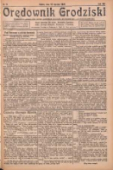 Orędownik Grodziski: niezależne pismo dla rodzin polskich powiatu grodziskiego i nowotomyskiego : organ centralny dla miast: Grodziska, Opalenicy, Buku, Nowego Tomyśla, Zbaszynia i Lw&oacute;wka 1926.01.16 R.8 Nr5