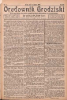 Orędownik Grodziski: niezależne pismo dla rodzin polskich powiatu grodziskiego i nowotomyskiego : organ centralny dla miast: Grodziska, Opalenicy, Buku, Nowego Tomyśla, Zbaszynia i Lw&oacute;wka 1926.01.20 R.8 Nr6