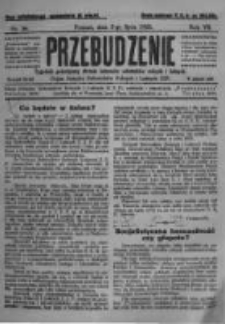 Przebudzenie: tygodnik poświęcony obronie interesów robotników rolnych i leśnych. Organ Związku Robotników Rolnych i Leśnych ZZP. 1925.07.02 R.7 Nr26
