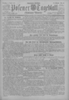 Posener Tageblatt (Posener Warte) 1923.08.21 Jg.62 Nr187