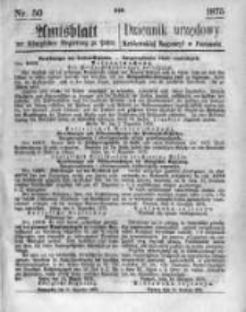 Amtsblatt der Königlichen Regierung zu Posen. 1875.12.15 Nro.50Amtsblatt der Königlichen Regierung zu Posen. 1875.12.15 Nro.50