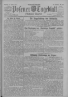 Posener Tageblatt (Posener Warte) 1923.10.30 Jg.62 Nr247