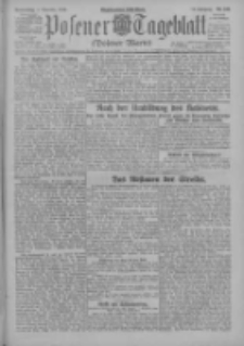 Posener Tageblatt (Posener Warte) 1923.11.01 Jg.62 Nr249
