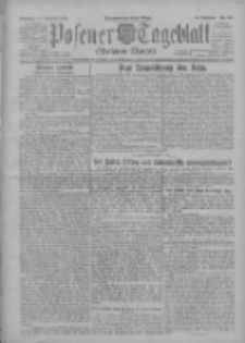Posener Tageblatt (Posener Warte) 1923.11.11 Jg.62 Nr257