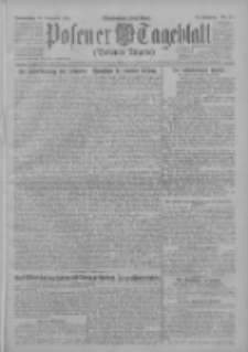 Posener Tageblatt (Posener Warte) 1923.11.29 Jg.62 Nr271