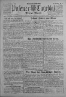 Posener Tageblatt (Posener Warte) 1924.01.13 Jg.63 Nr11