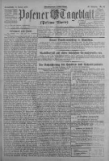 Posener Tageblatt (Posener Warte) 1924.01.19 Jg.63 Nr16