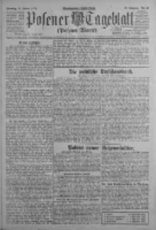 Posener Tageblatt (Posener Warte) 1924.01.22 Jg.63 Nr18