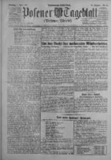 Posener Tageblatt (Posener Warte) 1924.04.01 Jg.63 Nr77