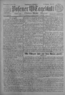 Posener Tageblatt (Posener Warte) 1924.05.22 Jg.63 Nr117