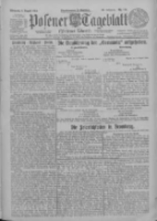 Posener Tageblatt (Posener Warte) 1924.08.06 Jg.63 Nr179