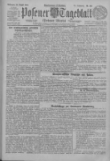 Posener Tageblatt (Posener Warte) 1924.08.20 Jg.63 Nr190