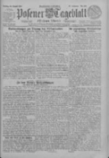 Posener Tageblatt (Posener Warte) 1924.08.22 Jg.63 Nr192