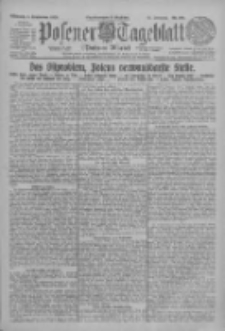 Posener Tageblatt (Posener Warte) 1924.09.03 Jg.63 Nr202