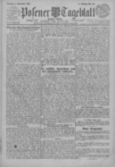 Posener Tageblatt (Posener Warte) 1924.11.04 Jg.63 Nr254