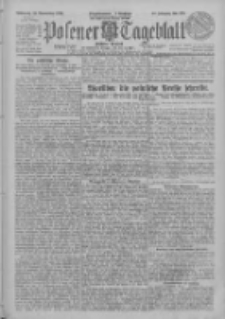 Posener Tageblatt (Posener Warte) 1924.11.26 Jg.63 Nr273