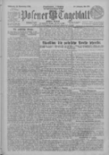 Posener Tageblatt (Posener Warte) 1924.11.26 Jg.63 Nr273