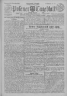 Posener Tageblatt (Posener Warte) 1924.11.29 Jg.63 Nr276