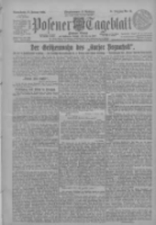 Posener Tageblatt (Posener Warte) 1925.01.17 Jg.64 Nr13