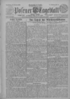 Posener Tageblatt (Posener Warte) 1925.01.22 Jg.64 Nr17